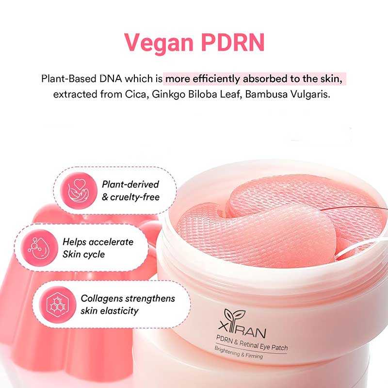 private label vegan pdrn jelly eye patch